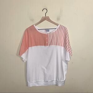 VNTG AMERICAN SPECTATOR textured blouse L